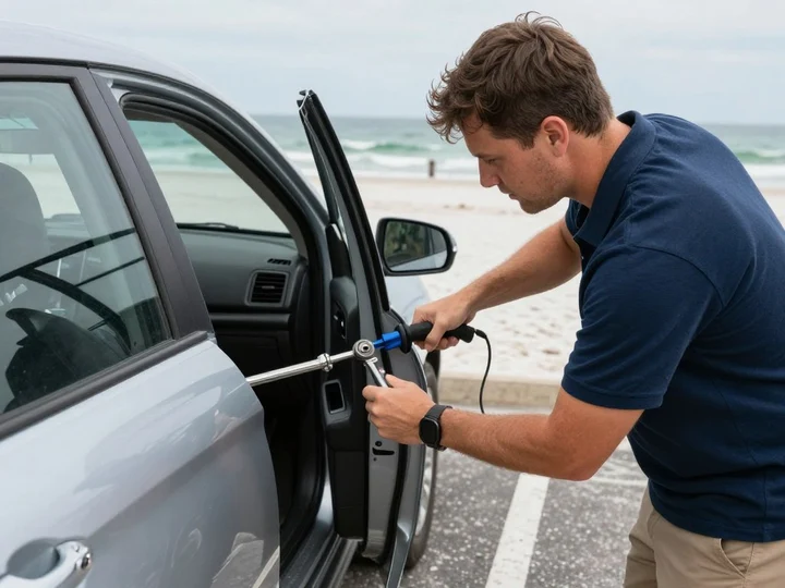 Emergency car lockout service in North Florida