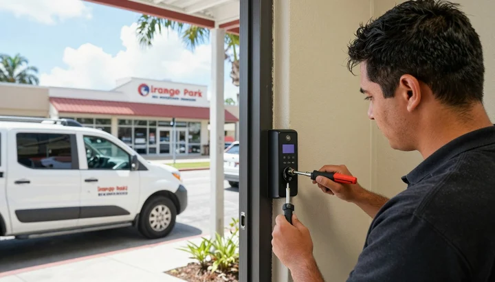 Emergency commercial locksmith service for businesses in North Florida
